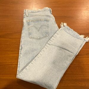 Levi’s 501 jeans 32x28 raw hem